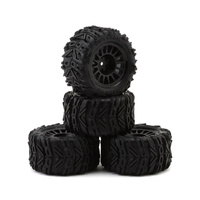 UpGrade RC Dirt Claw Pre-Mounted BELTED Tires for ARRMA® Granite Grom (4)