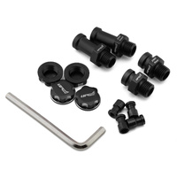 UpGrade RC Aluminum 17mm Hex Conversion for Traxxas® Stampede® 2WD (Black)