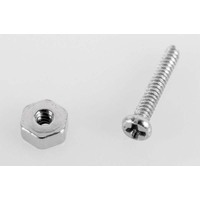 1mm x 6mm Machine Screw and Nut