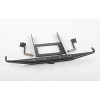 Rough Stuff Metal Rear Bumper w/Exhaust Tips for Axial SCX10 II 1969 Chevrolet Blazer (Black)