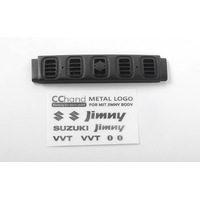 Front Grille for MST 1/10 CMX w/ Jimny J3 Body w/ Front Metal Decals