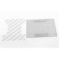 Diamond Plate Rear Bed for RC4WD TF2 LWB Toyota LC70
