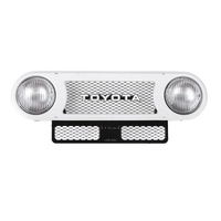 Detailed 40 Grille for RC4WD Cruiser Body (White)