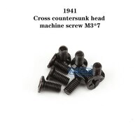 Cross countersunk head machine screw 3*7KM