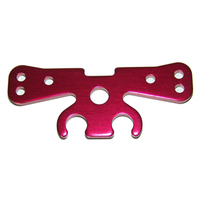 GV XV162U1RE FRONT UPPER SUSPENSION PLATE -6061 3MM /RED