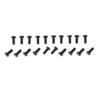 RC4WD Scale Hex Head Bolts (M2.5x6mm) (Black)