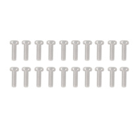 RC4WD Scale Hex Head Bolts (M2.5x8mm) (Silver)