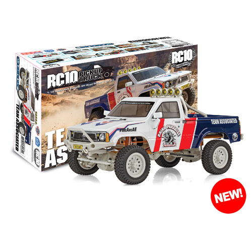 RC10 4X4 Pickup Truck Kit (Includes motor only all other electronics are required )  