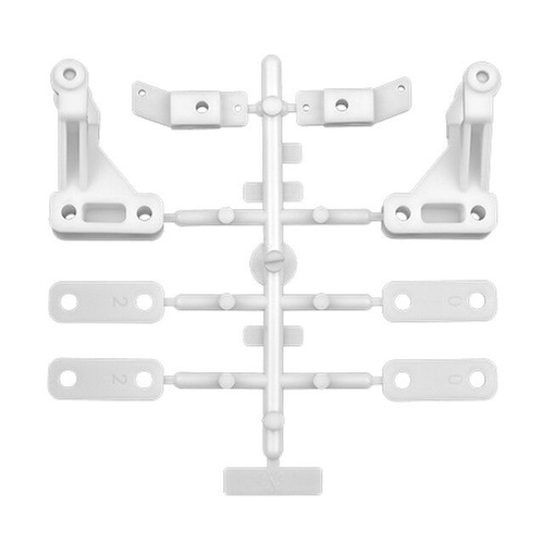 RC12L Suspension Arm & Steering Block Set