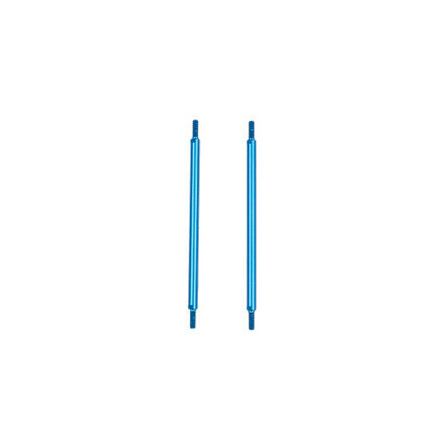 RC10 4WD Team Car Aluminum Chassis Stiffener Tubes, Blue