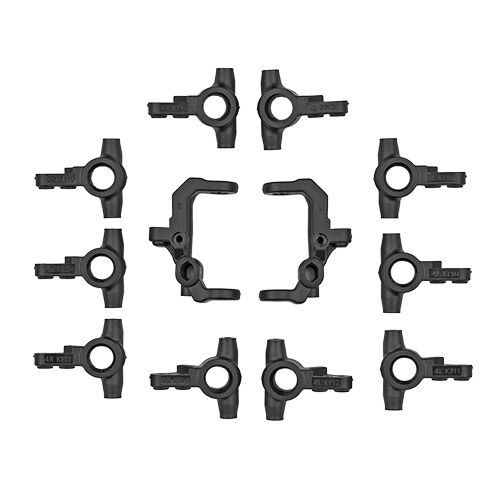 RC10T7 V2 Caster And Steering Blocks