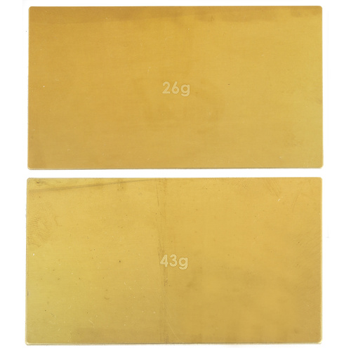 FT Brass Under Battery Weights, 26g, 43g