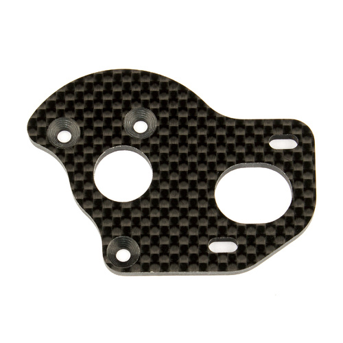 FT Laydown/Layback Motor Plate, carbon fiber