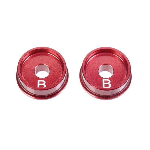 Team Corally - Alum. Lower Arm Cap SSX-12 - B - 2.5mm - 2 Pcs