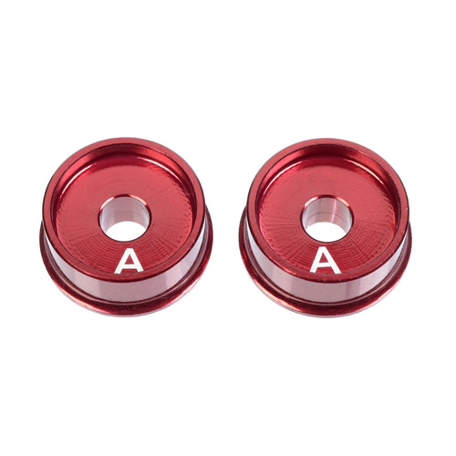 Team Corally - Alum. Lower Arm Cap SSX-12 - A - 3.0mm - 2 Pcs