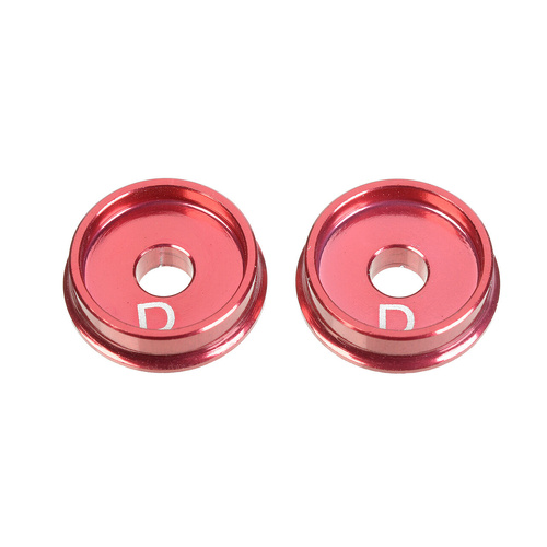 Team Corally - Alum. Lower Arm Cap SSX-12 - D - 1.5mm - 2 Pcs