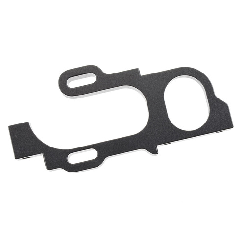 Team Corally - Bulkhead - Motor - 7075 Aluminium - Black - 1 Pc