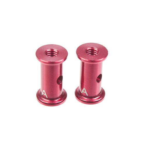 Team Corally - Alum. Spacer Holder - A - 12mm - 2 Pcs
