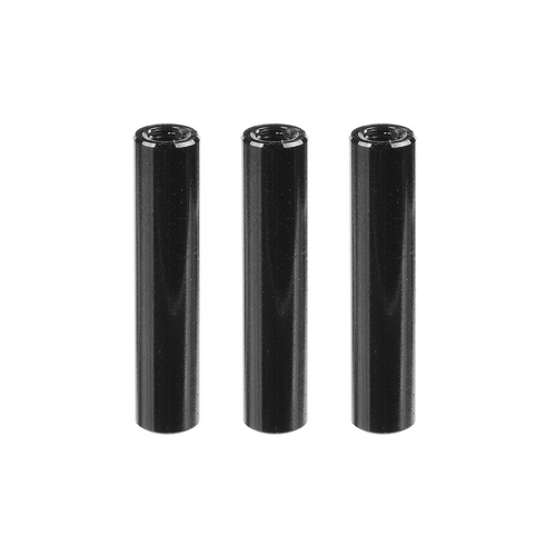 Team Corally - Servo Post - 23mm - M3 - Black - 3 Pcs