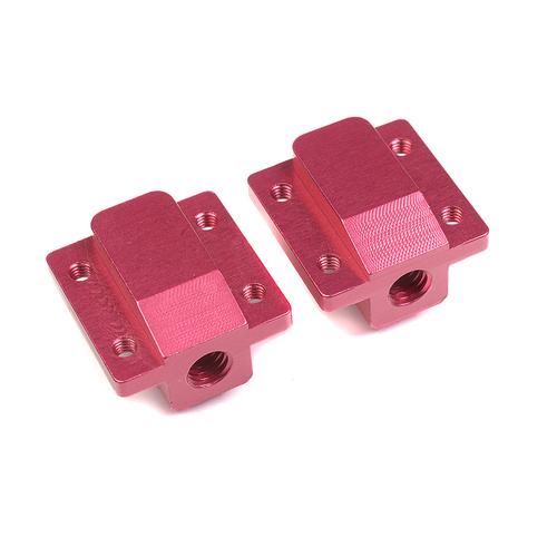 Team Corally - Aluminum Pivot Ball Mounting Block - B - 2 Pcs