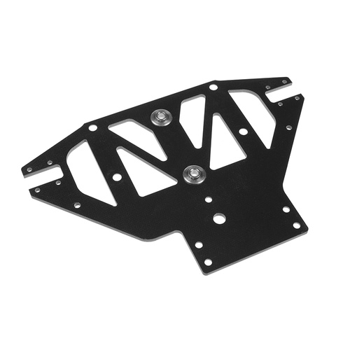 Team Corally - Front Lower Suspension Plate SSX-8S - G10 - spherical ball (2) included - 1 Pc