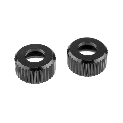 Team Corally - Shock Body Cap - Lower - Alu. - 2 Pcs