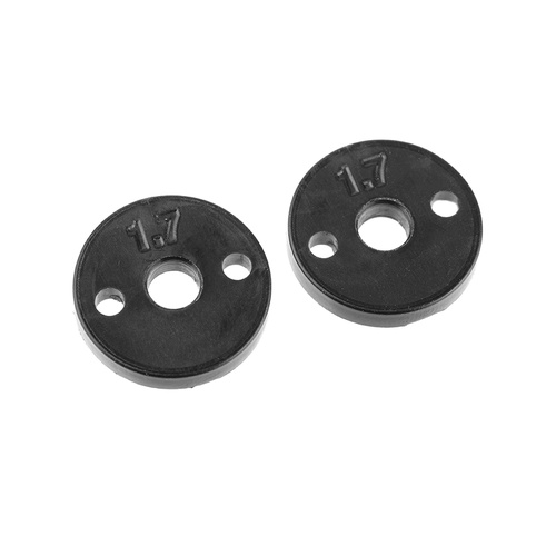 Team Corally - Shock Piston - Composite - 2x 1.7mm Holes - 2 Pcs