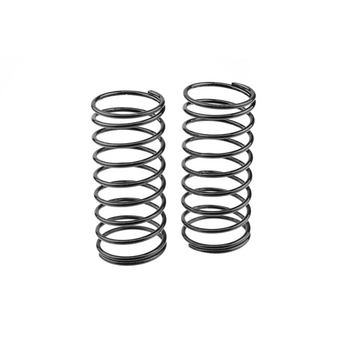 Team Corally - Shock Spring - Black - Medium - Front - 2 Pcs
