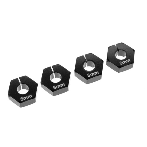 Team Corally - Wheel Hex Adapter - Alu. - 4 Pcs