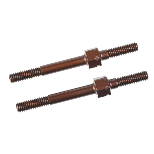 Team Corally - Turnbuckle - M4 - 50mm - Swiss Spring Steel - 2 Pcs