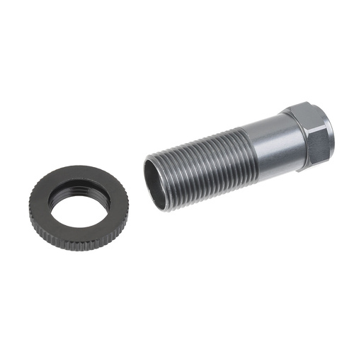 Team Corally - Servo Saver Shaft w/ Nut - Aluminum - Titanium - 1 Set