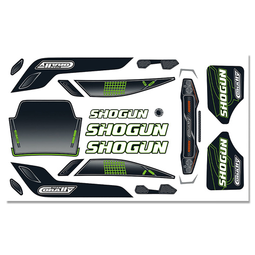 Team Corally - Body Decal Sheet - Shogun XP 6S - 1 Pc