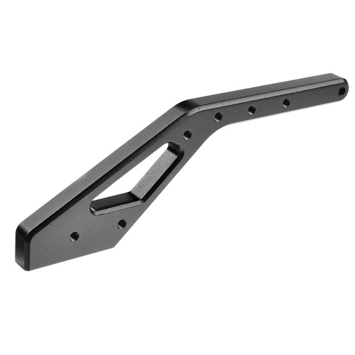 Team Corally - Chassis Brace - XL6S - Rear - Aluminum 7075 - Hard Anodised - Black - Made In Italy - 1 Pc
