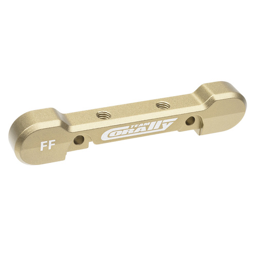 Team Corally - Suspension Arm Mount - HD - FR-FR - Aluminum 8mm - Limited Edition - 1 Pc