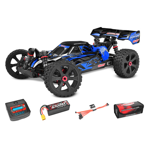 Team Corally - Asuga XLR RTR - Drive'n Go Pack 4S - Blue Color