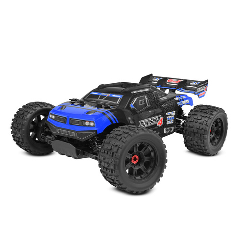 Team Corally - PUNISHER 4 - RTR - Blue - Brushless Power 4S - No Battery - No Charger