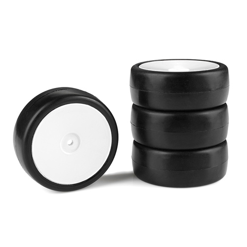 Team Corally - Attack RXC V2 rubber tires - 1/10 EP touring - 28 shore - Carpet - 4 pcs