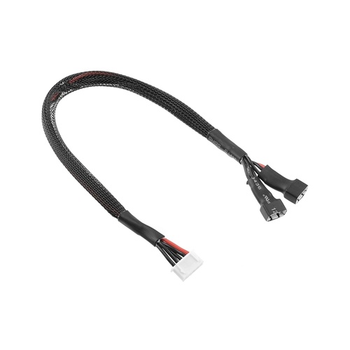 Team Corally - Balancer Lead 2X 2S - Battery 2X 2S XH Connector - Charger 4S XH Connector - Silicone Wire 22AWG - 30cm - 1 pc