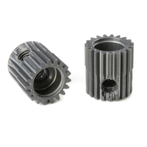 Team Corally - 64 DP Pinion - Short - Hard Anodised AL7075 - 19 Teeth - Shaft Dia. 3.17mm