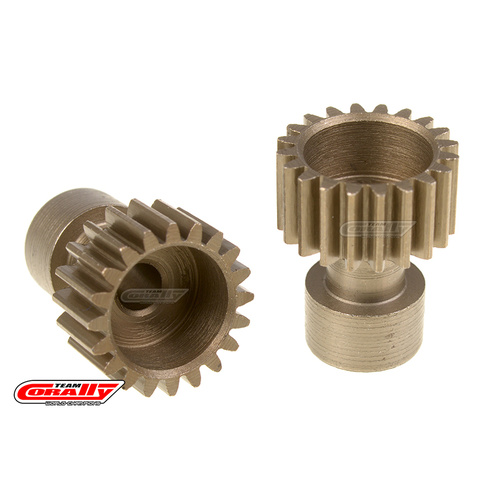 Team Corally - 48 DP Pinion  Long Boss  Hardened Steel  20 Teeth - ø3.17mm