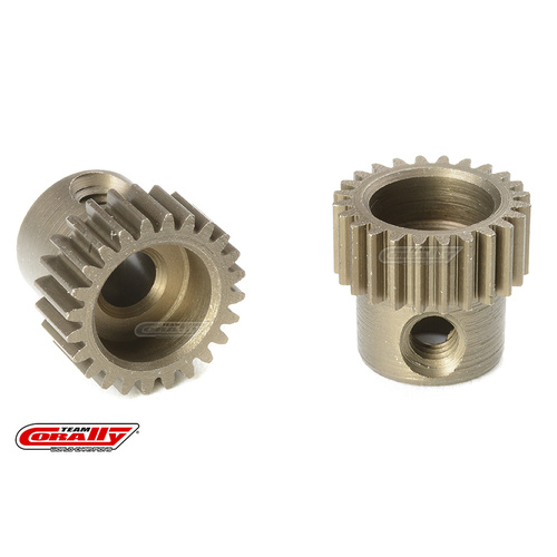 Team Corally - 64 DP Pinion - Short - Hardened Steel - 24 Teeth - Shaft Dia. 3.17mm