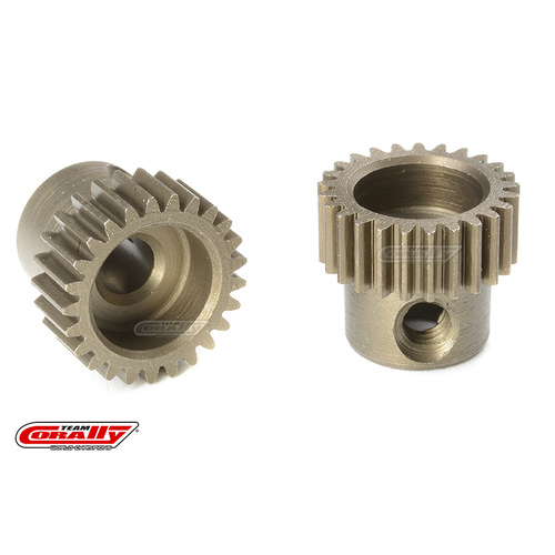Team Corally - 64 DP Pinion - Short - Hardened Steel - 25 Teeth - Shaft Dia. 3.17mm