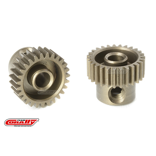 Team Corally - 64 DP Pinion - Short - Hardened Steel - 27 Teeth - Shaft Dia. 3.17mm