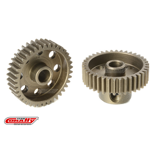 Team Corally - 64 DP Pinion - Short - Hardened Steel - 38 Teeth - Shaft Dia. 3.17mm
