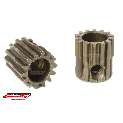 Team Corally - 48 DP Pinion - Short - Hardened Steel - 14 Teeth - Shaft Dia. 3.17mm