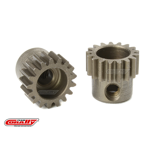 Team Corally - 48 DP Pinion - Short - Hardened Steel - 17 Teeth - Shaft Dia. 3.17mm