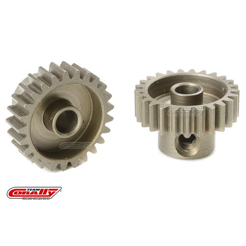 Team Corally - 48 DP Pinion - Short - Hardened Steel - 25 Teeth - Shaft Dia. 3.17mm