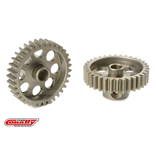 Team Corally - 48 DP Pinion - Short - Hardened Steel - 34 Teeth - Shaft Dia. 3.17mm