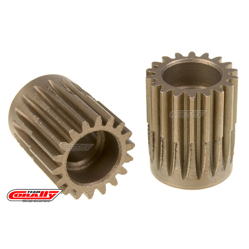 Team Corally - 48 DP Pinion  Short  Hardened Steel  18 Teeth - ø5mm