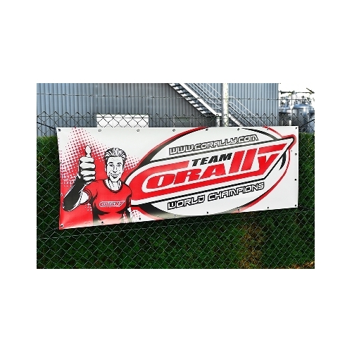 Team Corally - Track Banner - 215x73cm - 1 Pc